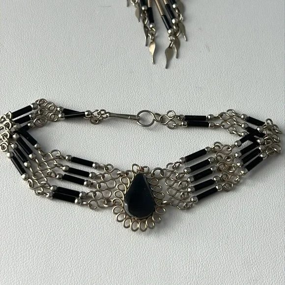 Native American style jewelry set- necklace, earrings and bracelet- NWOT - Picture 11 of 11